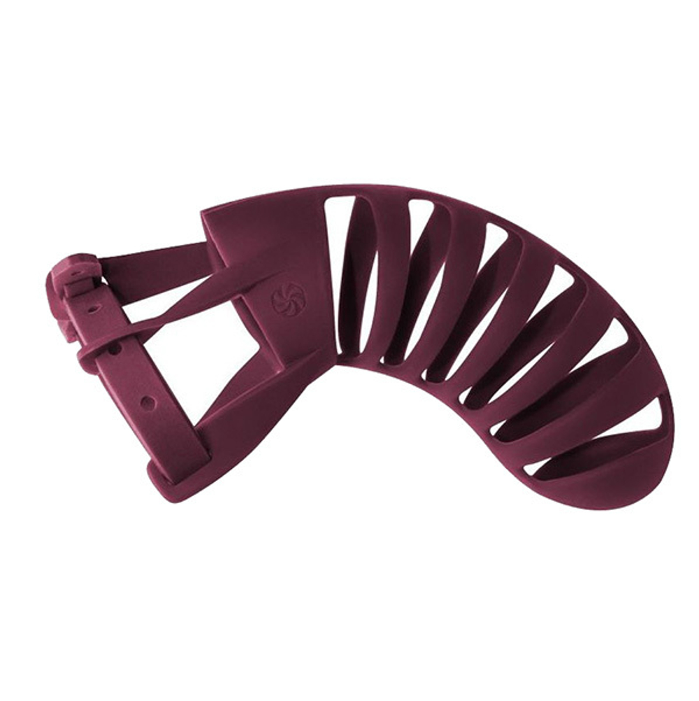 Бордовый мужской пояс верности Lola Games Party Hard Romello 1166-02lola