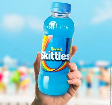 Новый эксклюзивный напиток Skittles Tropical