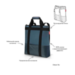 Рюкзак daypack canvas blue