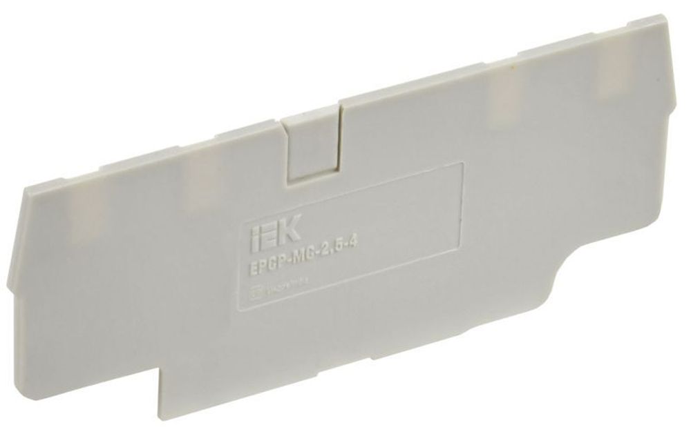 Заглушка для CP-MC 4 вывода 2.5кв.мм сер. IEK YCT22-00-4-K03-002-ZGL