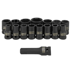 Набор головок ударных 16пр. 1/2"6pt EVERFORCE EF-4179-5MPB