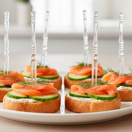 Шпажки для канапе пластиковые, 50 шт., 10 см