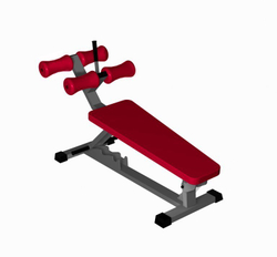 IK 102 Скамья для пресса регулируемая Серый