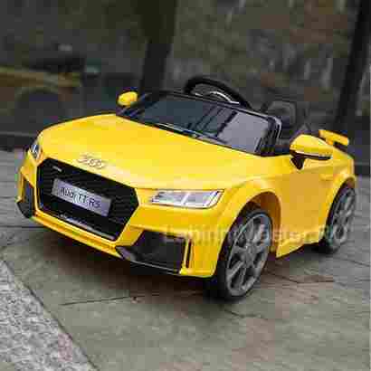 Детский электромобиль "AUDI TTRS" 12V, желтый