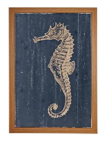 Картина на натуральном холсте "Морской стиль"