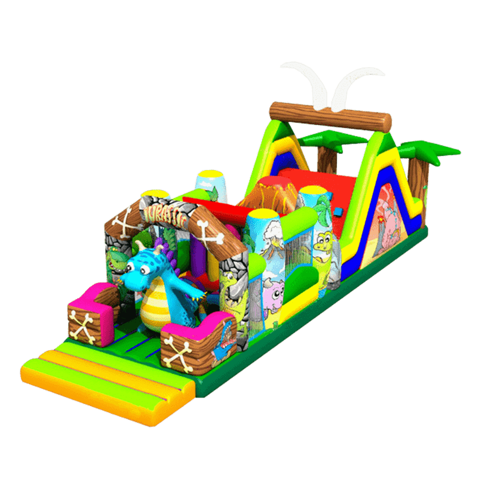 Надувной батут "Поиграй с дракошей"