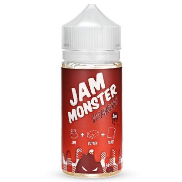 Купить Жидкость JAM MONSTER - Strawberry (100ml)