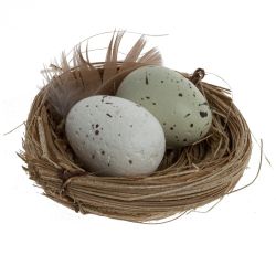 GAEM Набор из 6-ти изделий декоративных "Гнездо" (6*3), L17 W12 H3 см