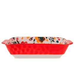 Блюдо для запекания "Kawaii Forest.Bunny" 22*12,5*5см. v=600мл. (фарфор) (min9) (транспортная упаков