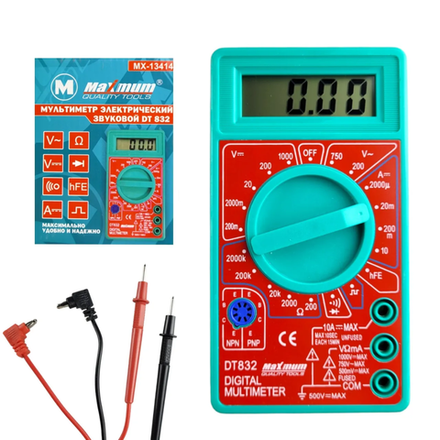 Мультиметр электрический Maxmum MX-13414