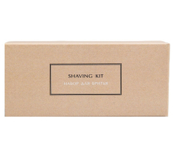 Набор бритвенный (Бритвенный станок 2 лезвия + крем для бритья в тубе 10 гр) "Marrone" картонная коробка