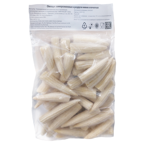 Кукуруза мини в початках 1 кг, Вьетнам