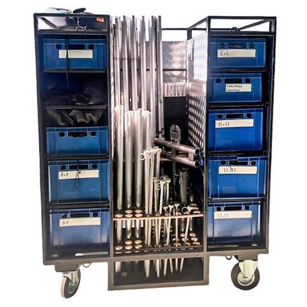 Тележка под ящики 10шт и трубы