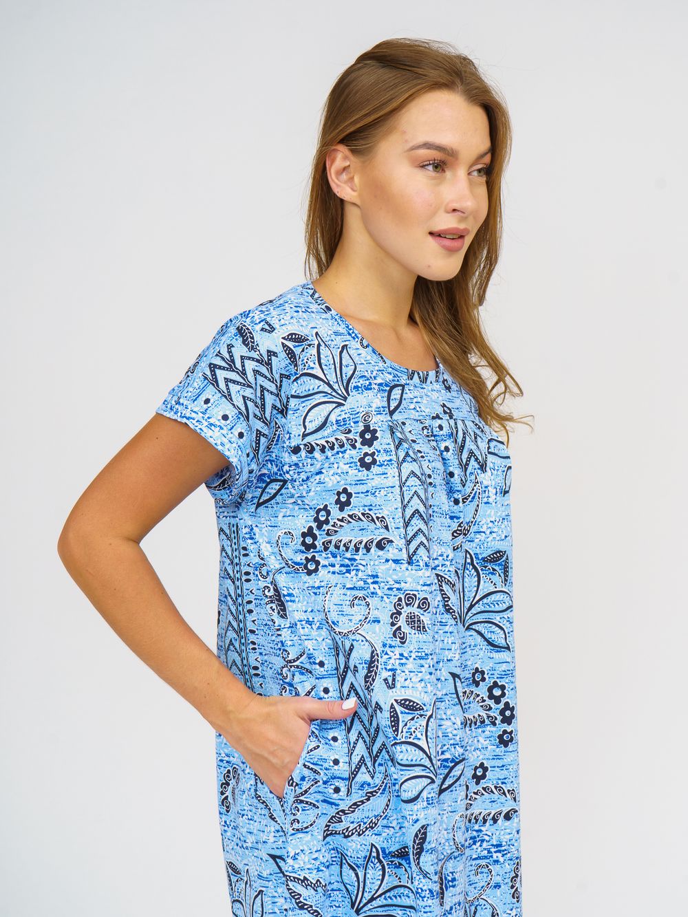 520  Платье  "Голубой" SveTekst (Акция)