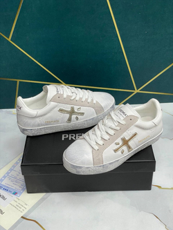 Premiata 483 Print Edition Beige