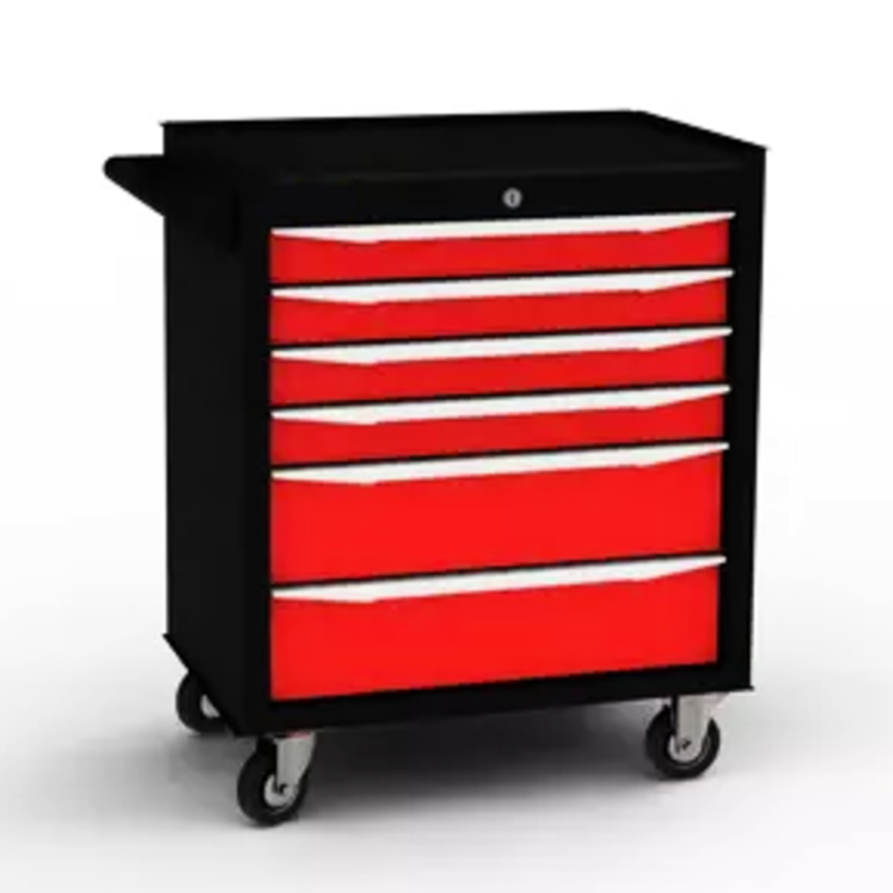 Тележка инструментальная 6 ящиков, красная ОДА Сервис ODA-TBE6R
