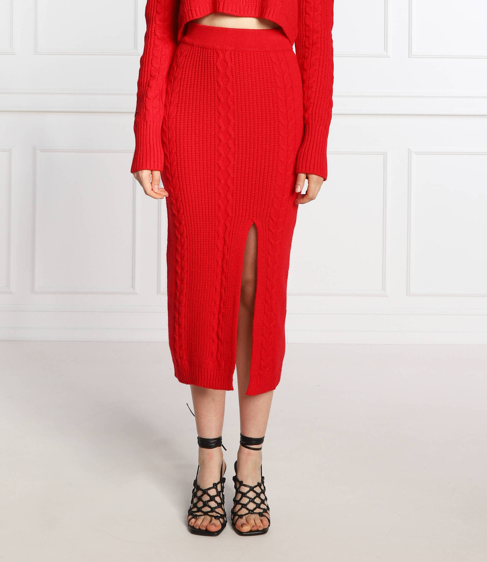 юбка Patrizia Pepe - красный(8G0281 K037)