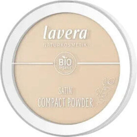 Пудра для лица LAVERA Compact Puder Satin 02 Medium Матирующий Долговременный 9,5 g