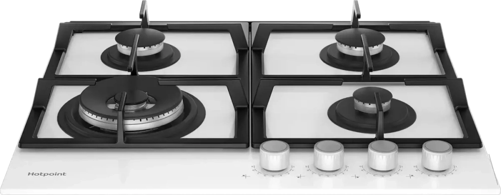Встраиваемая газовая варочная панель Hotpoint HGS 62F/WH