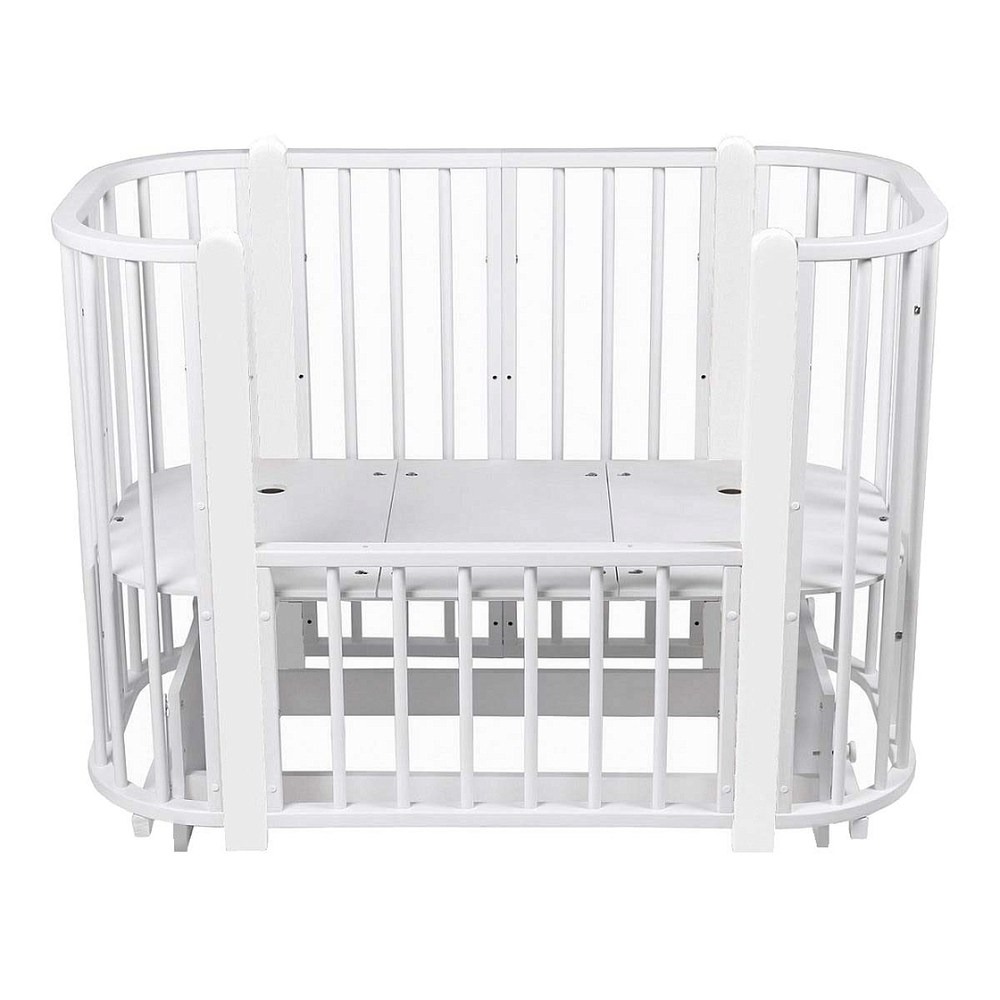 PITUSO Кровать детская + маятник 5/1 Asti Серый-Белый