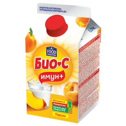 Йогурт питьевой Био-С Food Master Персик 450 мл