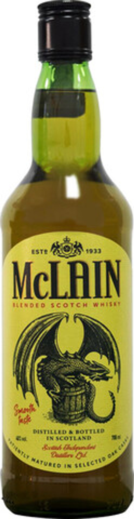 Виски Маклейн 0,7 40% (Броксберн Боттлерс Лтд)