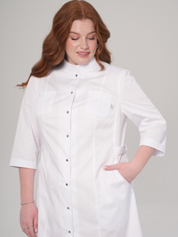 Халат медицинский женский | Х-201 к 3/4 клеон проф