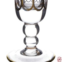 Набор фужеровTIMON Tiziano Golden/Palm (6 шт) 260 мл