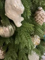 Елка Половинка «Графская» пристенная-угловая (Литая+пвх) от 1,5 м до 2,1 м