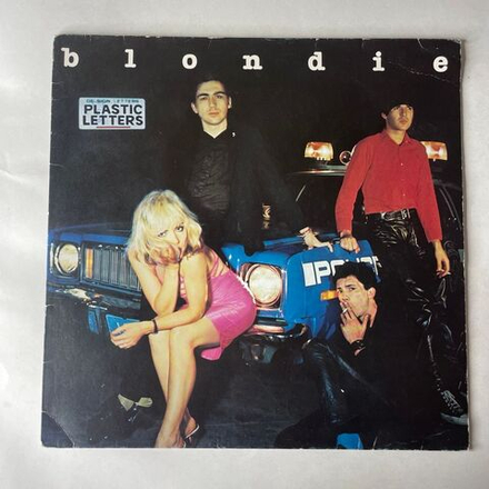 Винтажная виниловая пластинка LP Blondie Plastic Letters (Германия 1978)