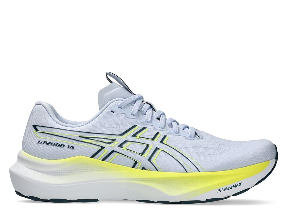 Кроссовки для бега мужские Asics GT-2000 14 M Бело-Желтые