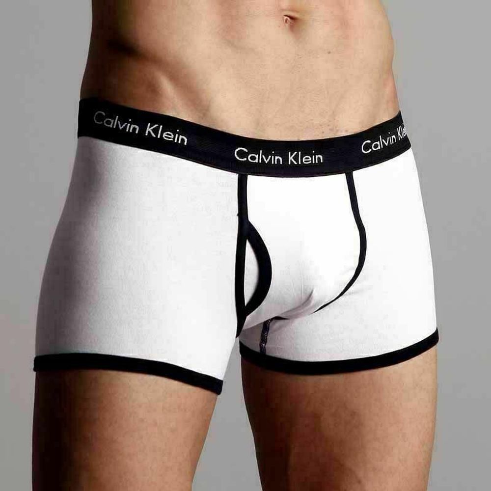 Мужские трусы хипсы Calvin Klein 365 White Black