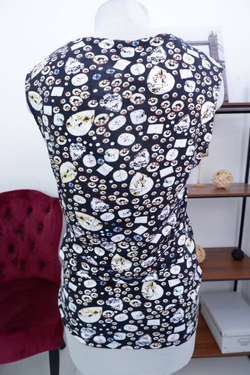 Топ хлопковый, визуально на 48 размер