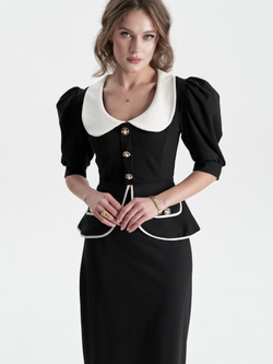 Жакет «Жена Президента» в черном оттенке