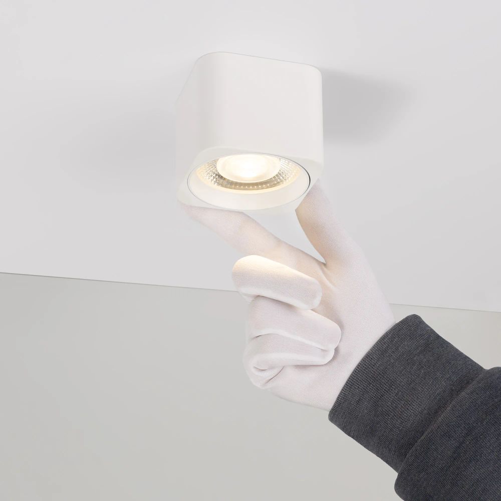 Светильник SP-DICE-S78x78-10W Day4000 (WH, 24 deg, 230V) (Arlight, IP54 Металл, 5 лет) 046634