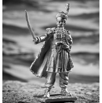 Оловянный солдатик Полковник кракусов, 1812 год