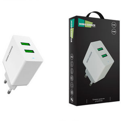 Зарядное уст.More Choice NC11 2USB (сетевое)