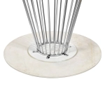 Стол Bradex Home Liverpool 100см, хромированные ножки