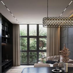 ULB-M70-12W-4000K-35 BLACK Светильник-прожектор линейный светодиодный трековый. Для магнитных шинопроводов. 900 Лм. Белый свет 4000К. Черный. ТМ Uniel