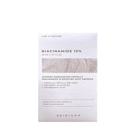 Концентрированная ампула-бустер для лица SKIN1004 Madagascar Centella Niacinamide 10 Boosting Shot Ampoule, 30ml