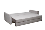 Диван Garda Decor Морес (Mores)(K)кант трехмест.раскл. вельвет беж. Velv-SBEG+Velv ECRU+Umbr SBEG 226*103*94