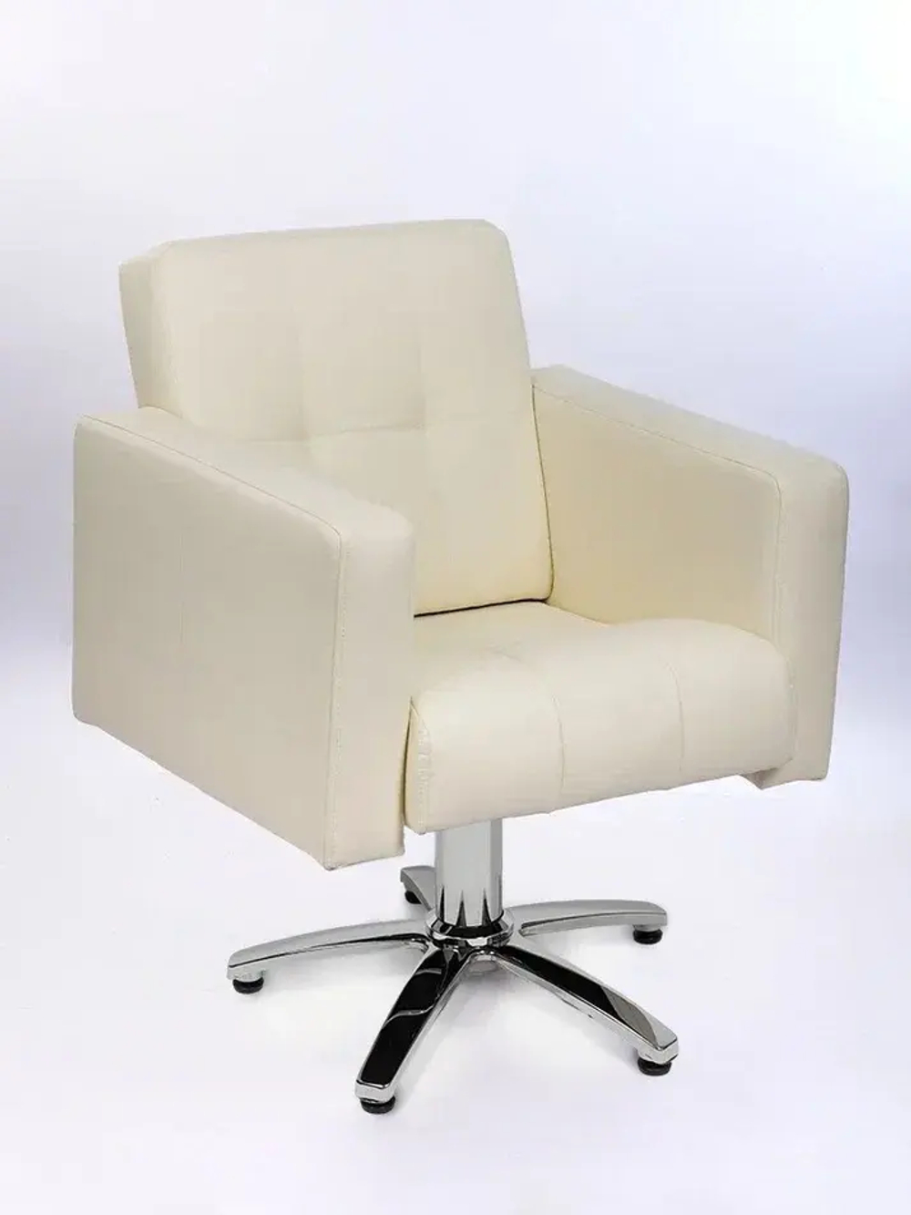 Кресло парикмахера Квадрат (основание - пятилучье)