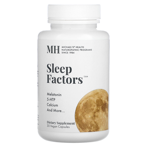 Michael's Health, Sleep Factors, 30 веганских капсул