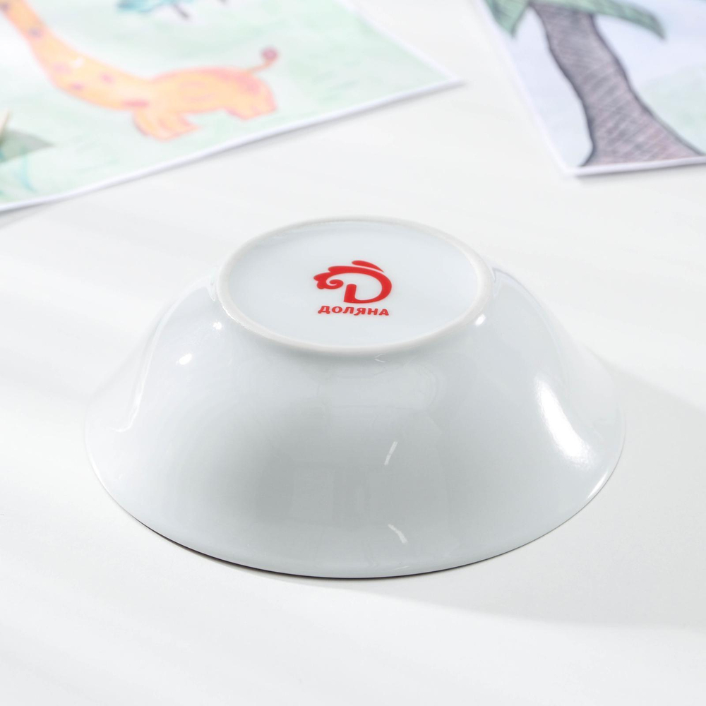 4311505 Набор детской посуды «Маленькая лошадка», 3 предмета: кружка 250 мл, миска 400 мл, таре