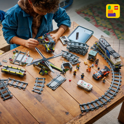 Конструктор LEGO City 60508 Ограбление полицейского поезда — фото 11