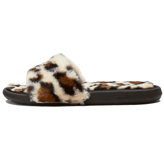 Puma Cool Cat Fluffy Leopard 'Black Brown Leopard'