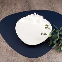 Блюдо сервировочное " " 25,5*21,5*3см. (min4) (фарфор) (транспортная упаковка)