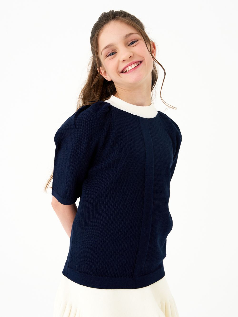 Джемпер для девочки AT1318 синий