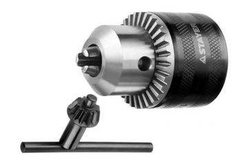 Патрон ударный STAYER ключевой для дрели,13мм,с ключом в комп.,Д 1,5-13мм