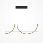 Подвесной светильник Maytoni MOD428PL-L20BK